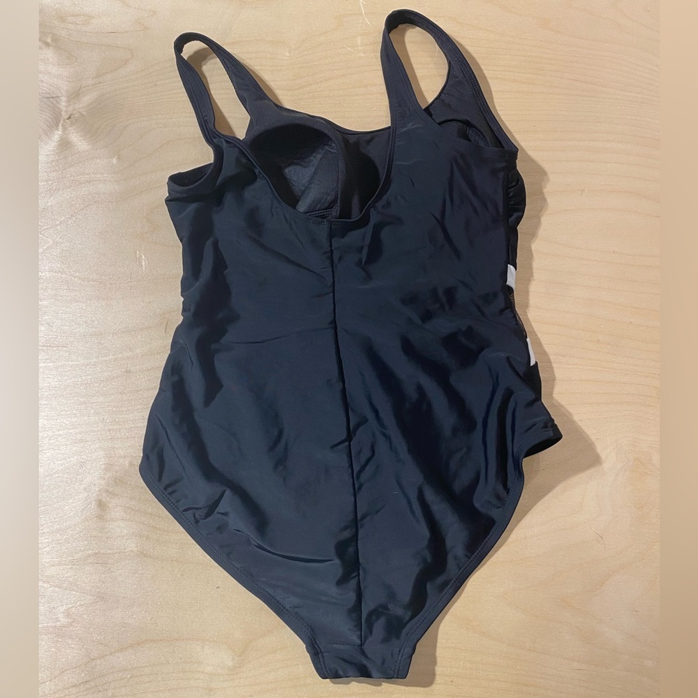 Catalina Black and White Women's Swimsuit Large (12-14) (NB) - Picture 4 of 8